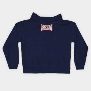 Dover Fan Belts (Original Design - Dark Navy - Worn) Kids Hoodie
